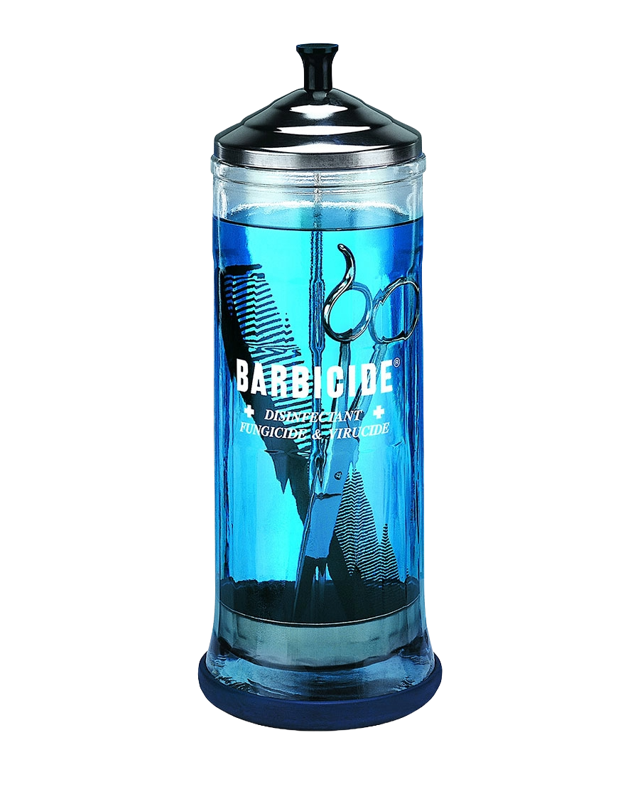 barbicide glass jar 1100