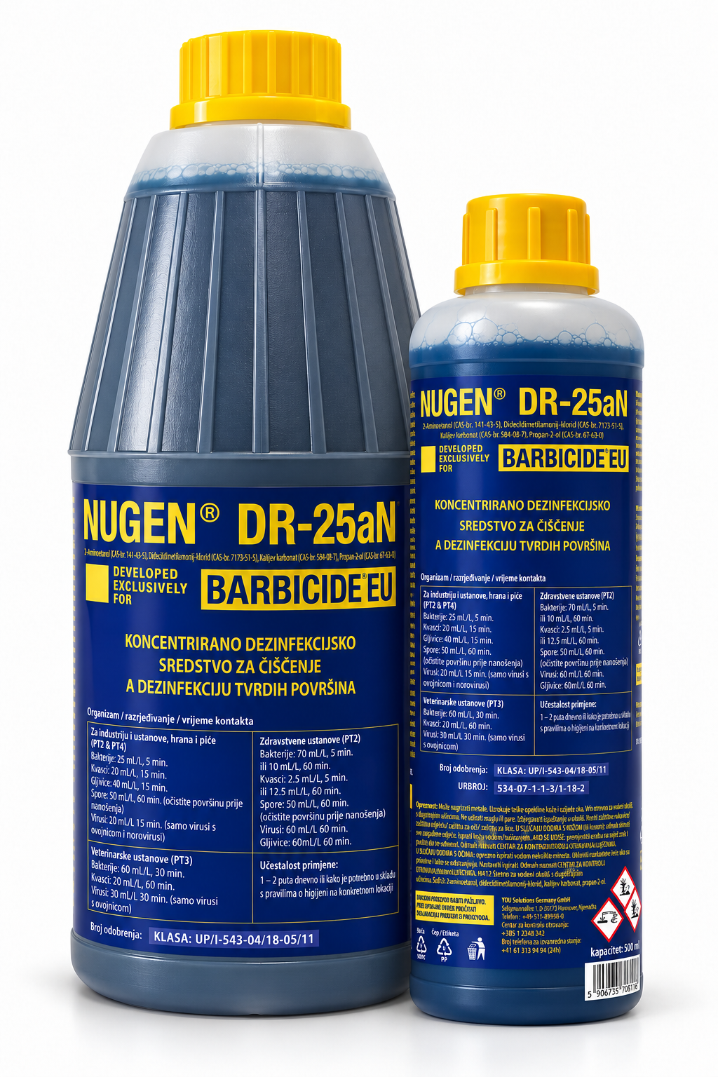Barbicide koncentrat 1900 ml i 500 ml